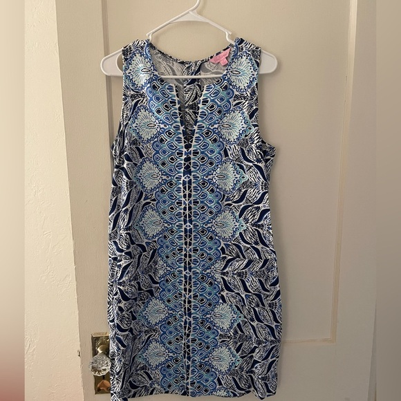 Lilly Pulitzer Kelby Stretch Shift Dress size 8 - Picture 2 of 16